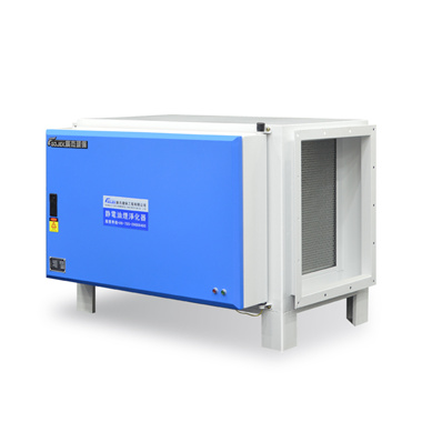 餐飲油煙凈化器安裝圖