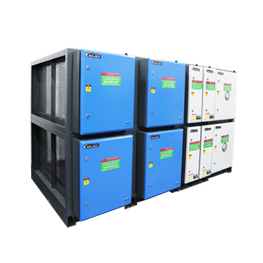 組合式油煙凈化器（靜電+UV+活性炭）