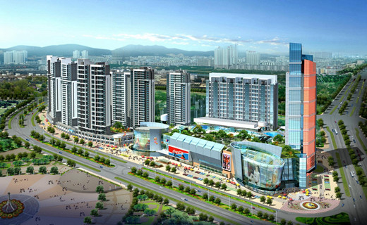 GOJEK受邀為深圳龍華中航天逸花園設(shè)計(jì)一套城市綜合體專用的油煙凈化系統(tǒng)，該系統(tǒng)采用了GOJEK品牌高效靜電油煙凈化器+UV光解除味...