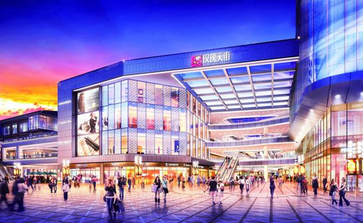 力帆紅星國際廣場(chǎng)位于重慶北部新區(qū)金開大道、金州大道交匯處，項(xiàng)目總投資近100億元，建筑總面積達(dá)100萬平方米，是一個(gè)集大型商業(yè)...